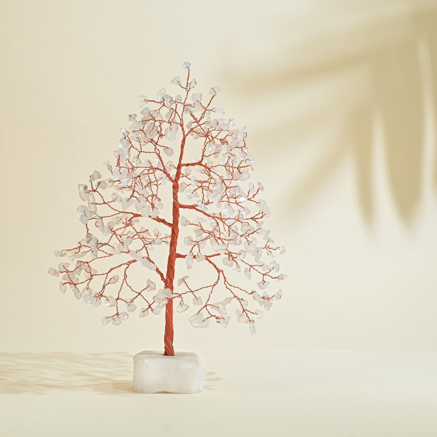 Clear Quartz Crystal Tree with Natural Quartz Base for Home & Office Decoration