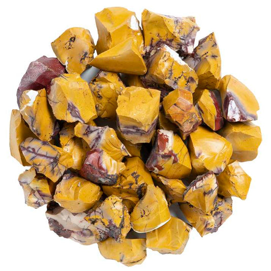 Mookaite Jasper Rough/Raw Crystal for Tumbling Chakra Balancing - TheIndianHand
