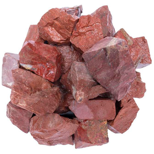 Red Jasper Raw Rough/Raw Natural Crystal for Chakra Balancing - TheIndianHand