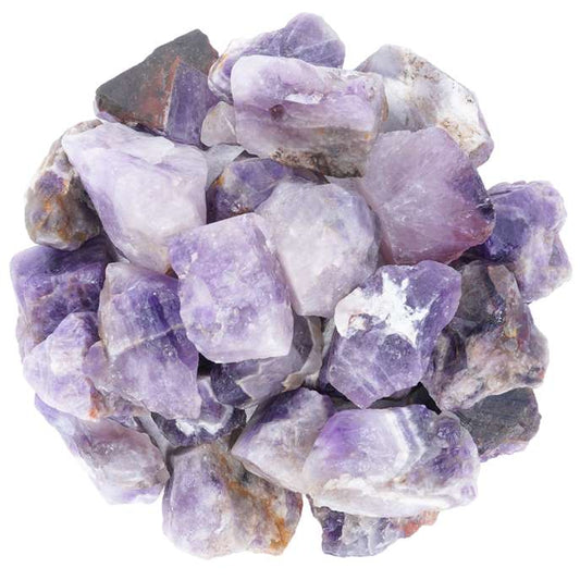 Amethyst Rough/Raw Natural Crystal for Tumbling Chakra Balancing - TheIndianHand