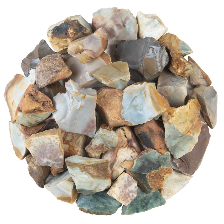 Jasper Rough/Raw Crystal for Tumbling Chakra Balancing - TheIndianHand