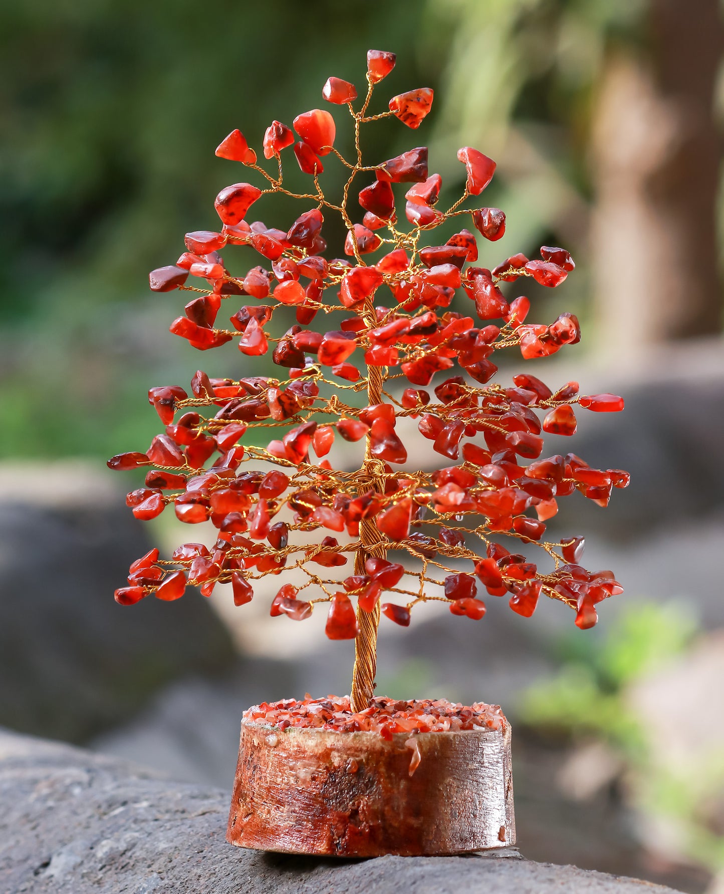 Carnelian Crystal Tree -for perfect Gift for Passion, Business Growth & Vastu Decoration