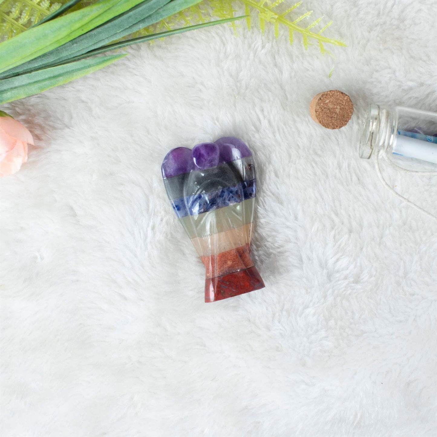 Seven Chakra Angel Figurine for Healing - TheIndianHand