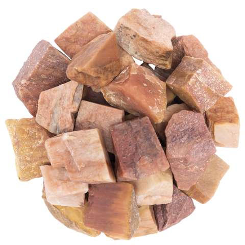 Red Jade Rough/Raw Natural Crystal for Tumbling Chakra Balancing - TheIndianHand