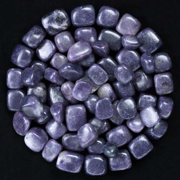 Lepidolite Tumbled Stones - TheIndianHand