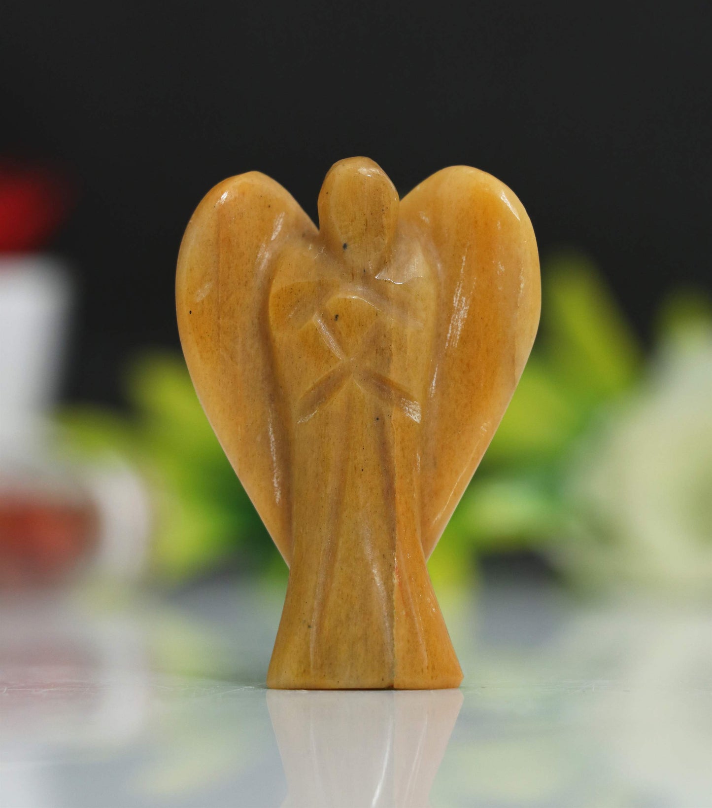 Yellow Aventurine  Angel for Positive Energy - TheIndianHand