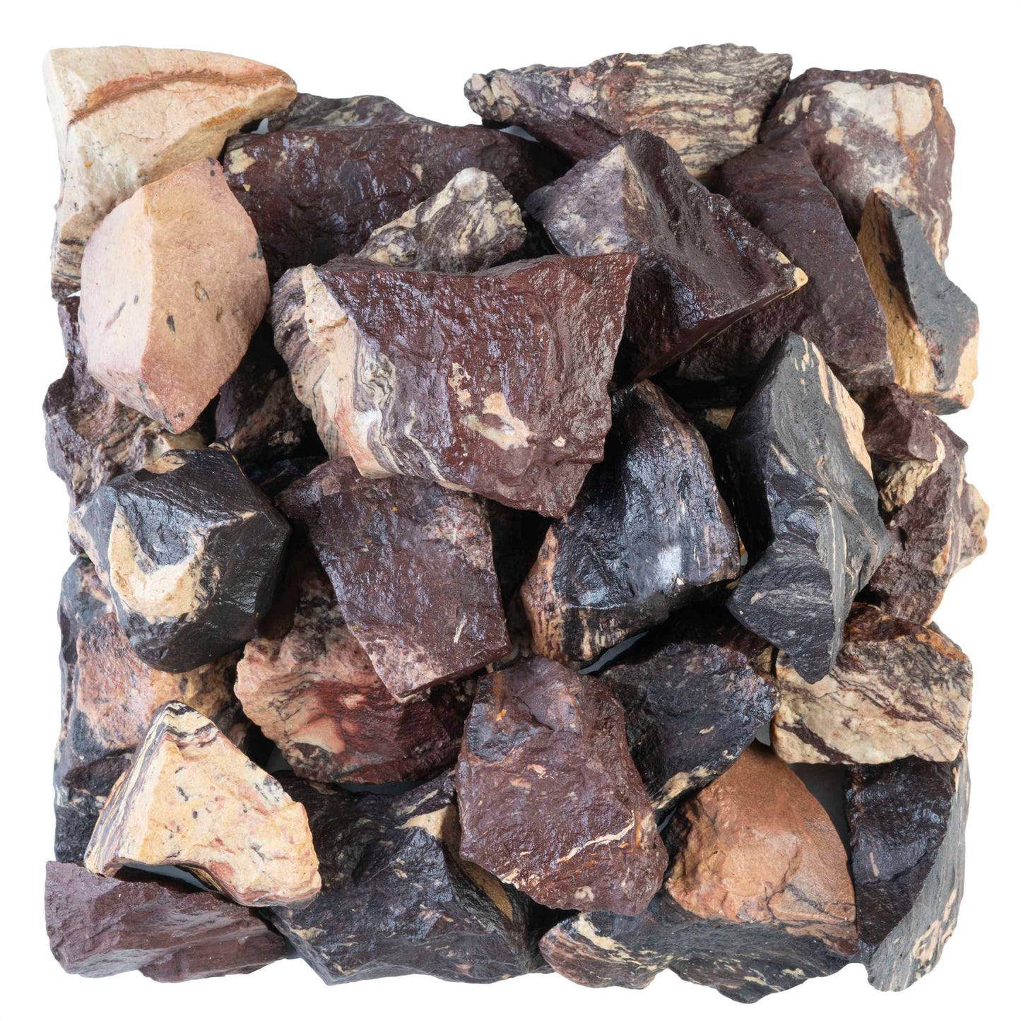 Wooden Jasper Rough/Raw Crystal for Tumbling Chakra Balancing - TheIndianHand