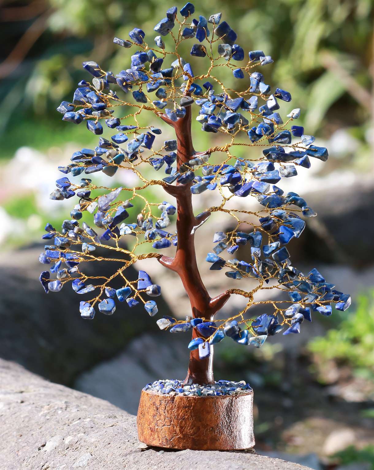 Lapis Lazuli Chakra Tree - TheIndianHand