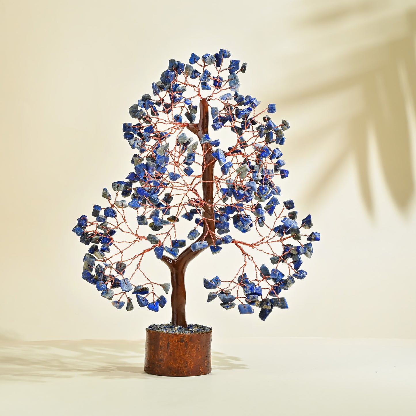 Lapis Lazuli Chakra Crystal Tree – for Wisdom, Good Luck & Home Office Décor