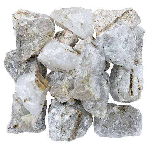 Black Rutile Rough/Raw Natural Crystal for Tumbling Chakra Balancing - TheIndianHand