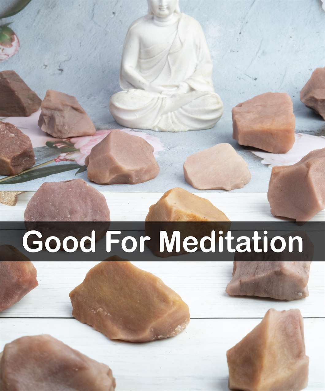 Pink Agate Rough/Raw Crystal for Tumbling Chakra Balancing - TheIndianHand