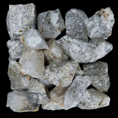 Black Rutile Rough/Raw Natural Crystal for Tumbling Chakra Balancing - TheIndianHand