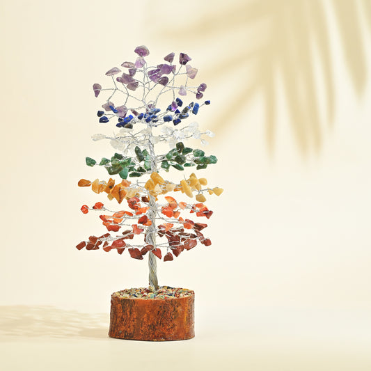7 Chakra Healing Crystal Tree for Positive Energy