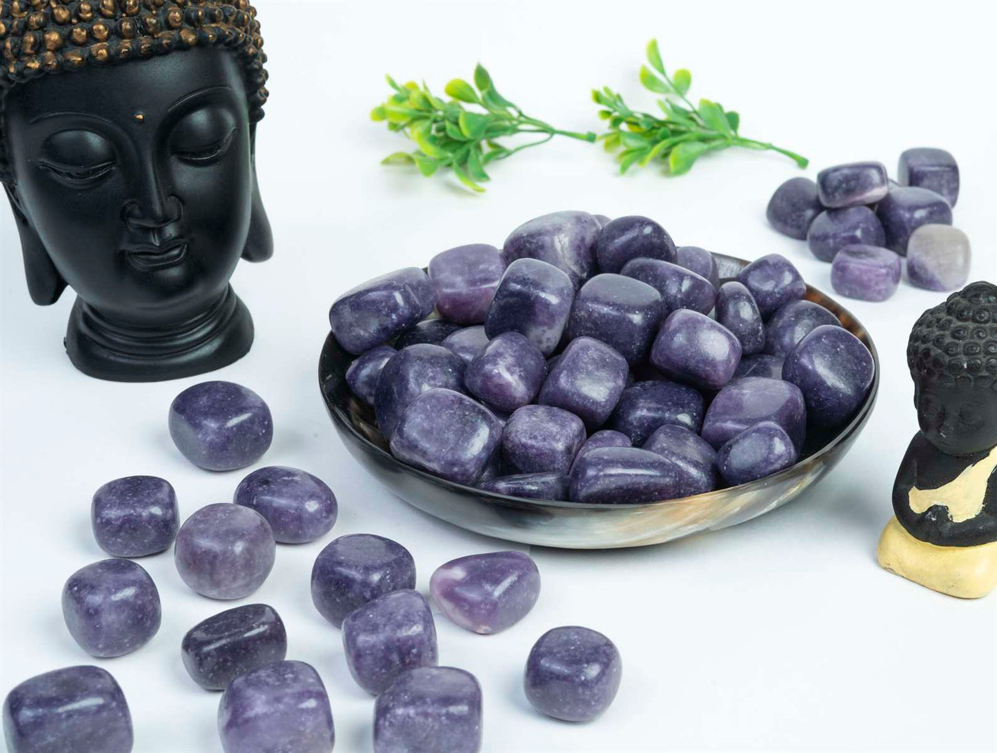 Lepidolite Tumbled Stones - TheIndianHand