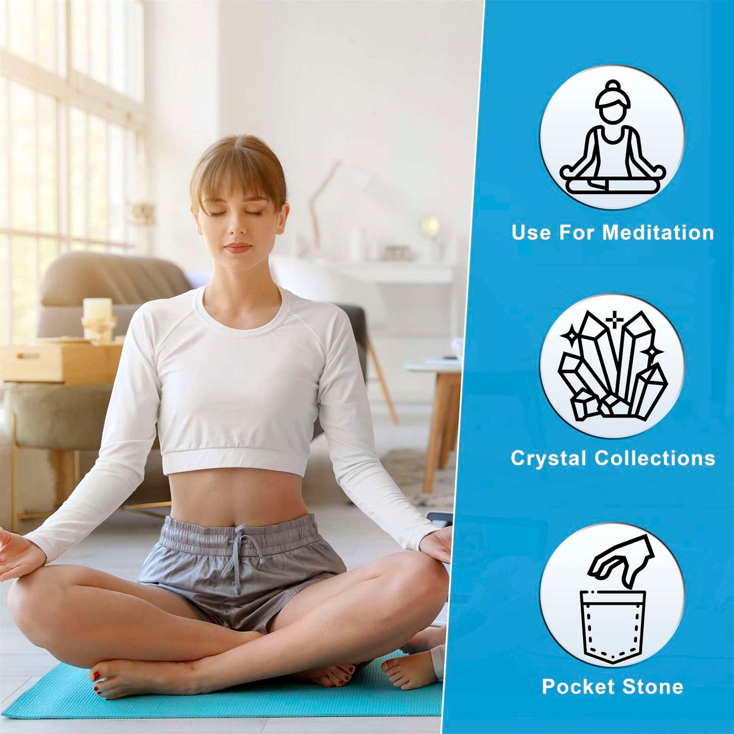 Selenite Crystal Heart Shape Stone - TheIndianHand