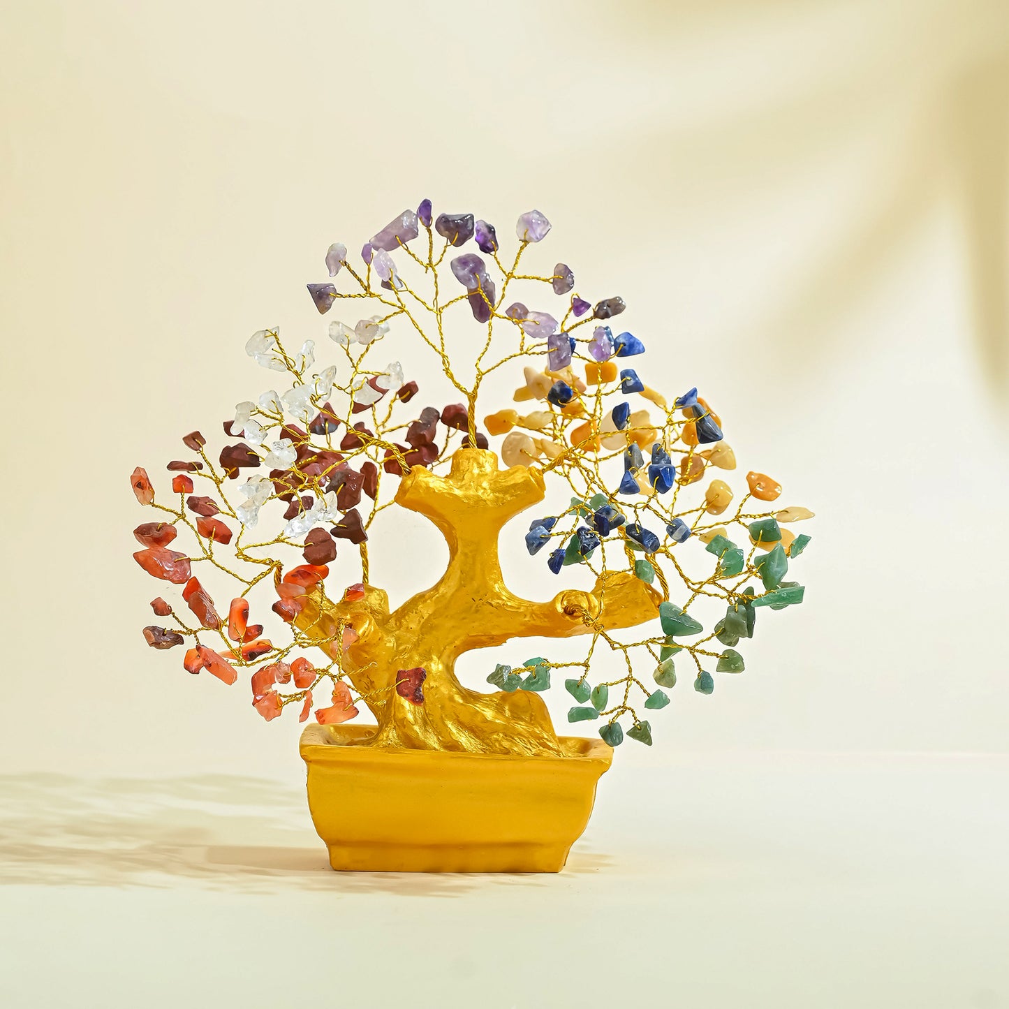 Seven Chakra Feng Shui Tree Perfect Gift -for Good Luck & Spiritual Energy