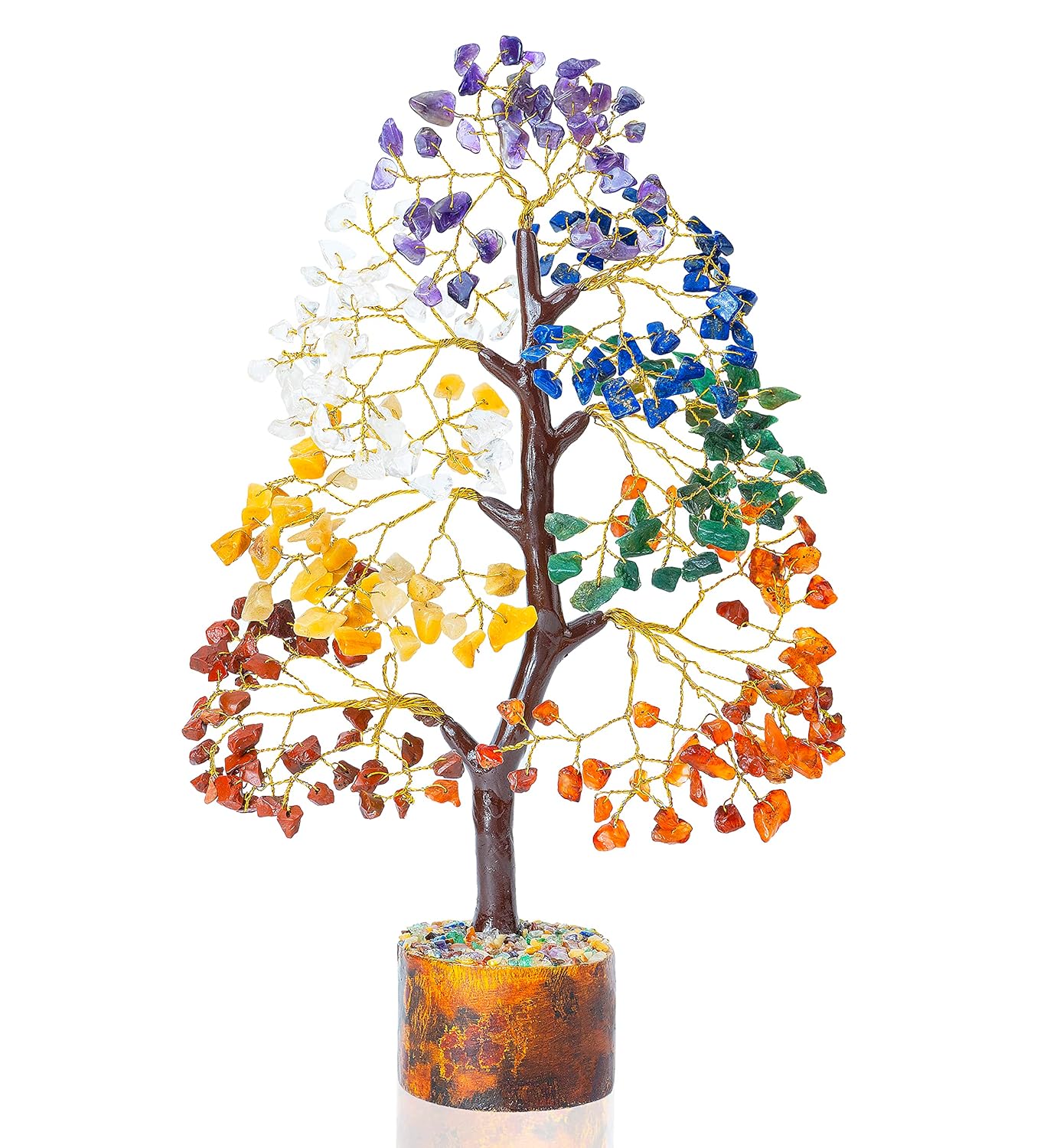 7 Chakra Crystal Tree (200 Beads) – Home & Office Decor