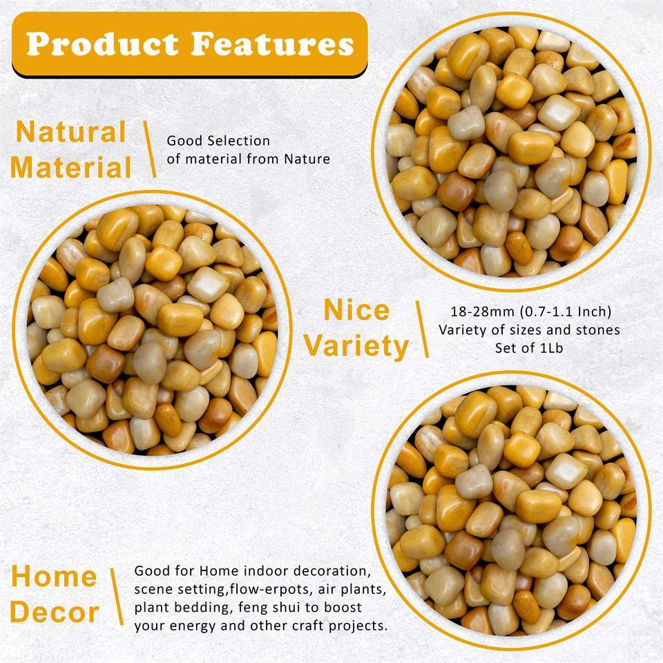 Yellow aventruine Tumbled Stones - TheIndianHand