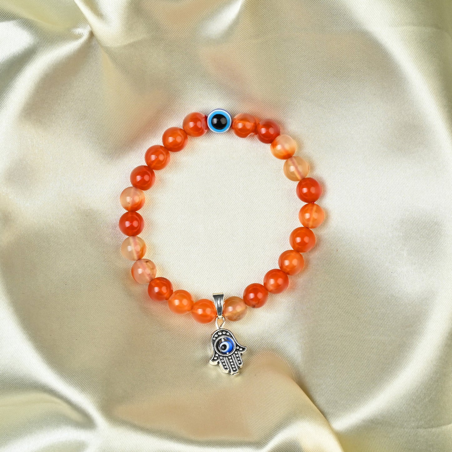 Carnelian Bracelet for Men & Women – Luck, Courage & Vitality