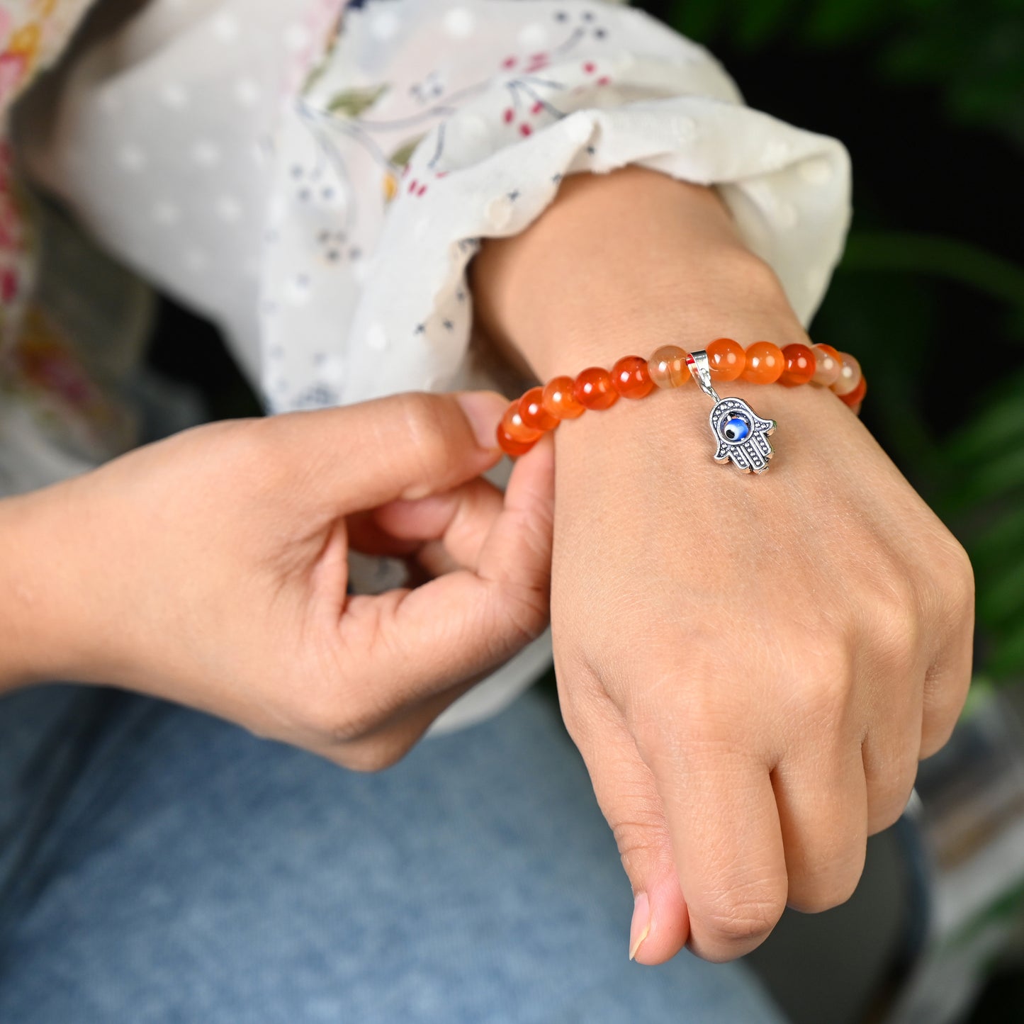 Carnelian Bracelet for Men & Women – Luck, Courage & Vitality