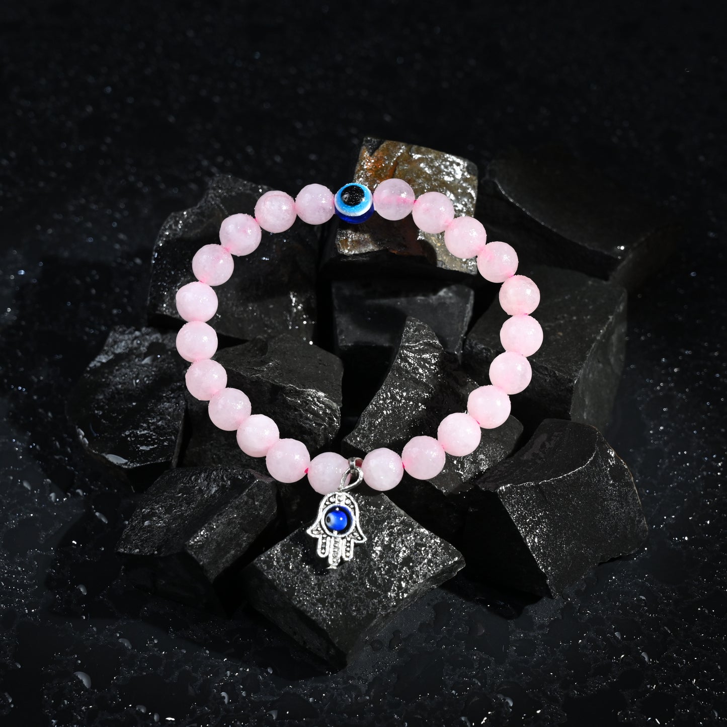 Rose Quartz Healing Bracelet – Attract Unconditional Love & Positive Energy