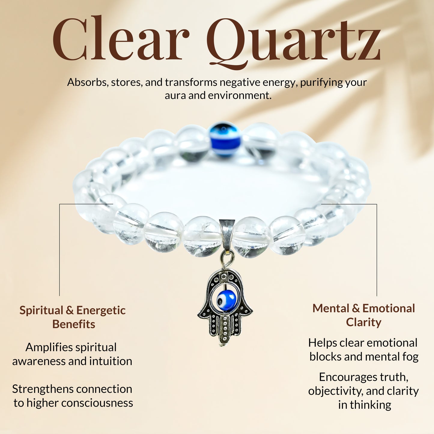 ๐ Pure Energy Combo (Clear Quartz, Healing & Positivity)