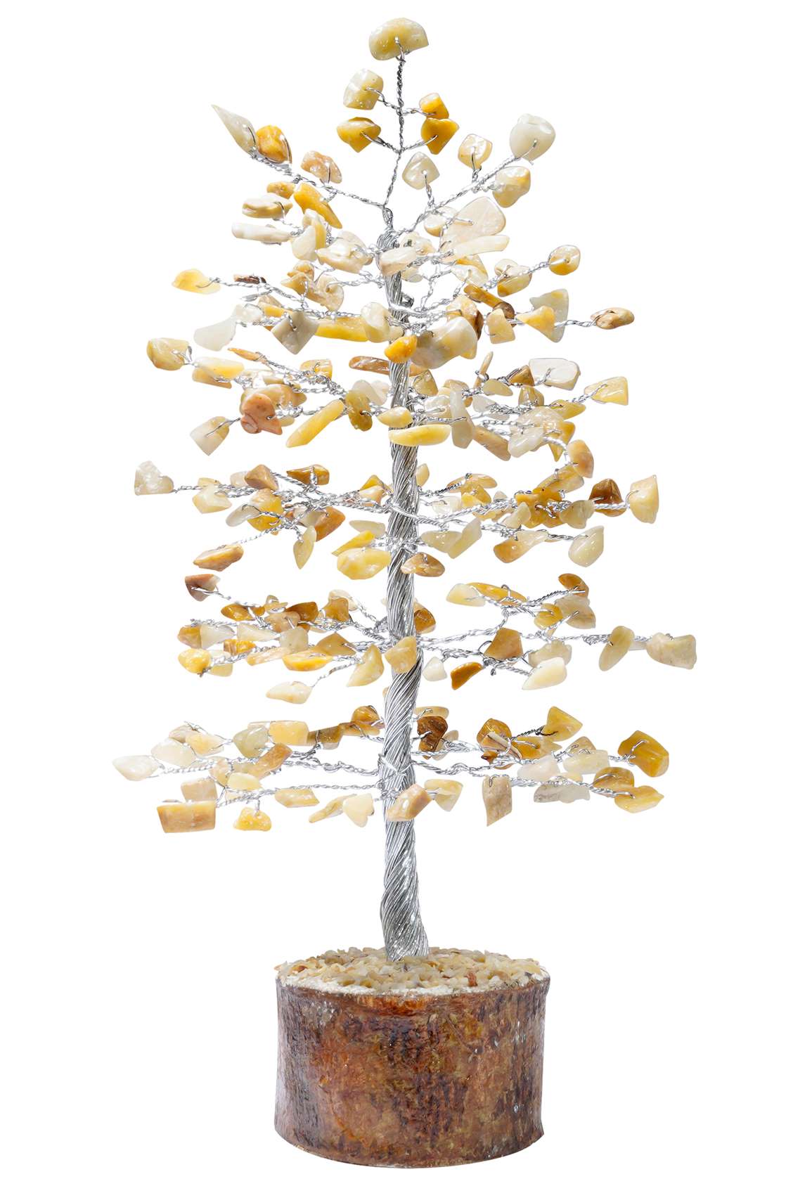 Yellow Aventurine Gemstone Tree of Life - TheIndianHand