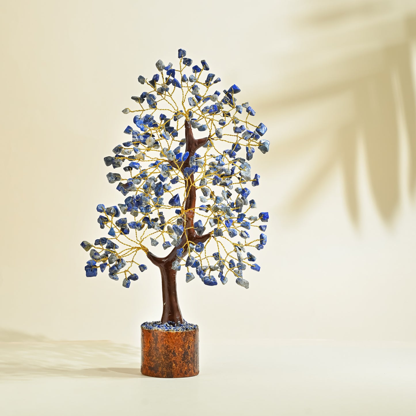 Lapis Lazuli Chakra Crystal Tree – for Wisdom, Good Luck & Home Office Décor