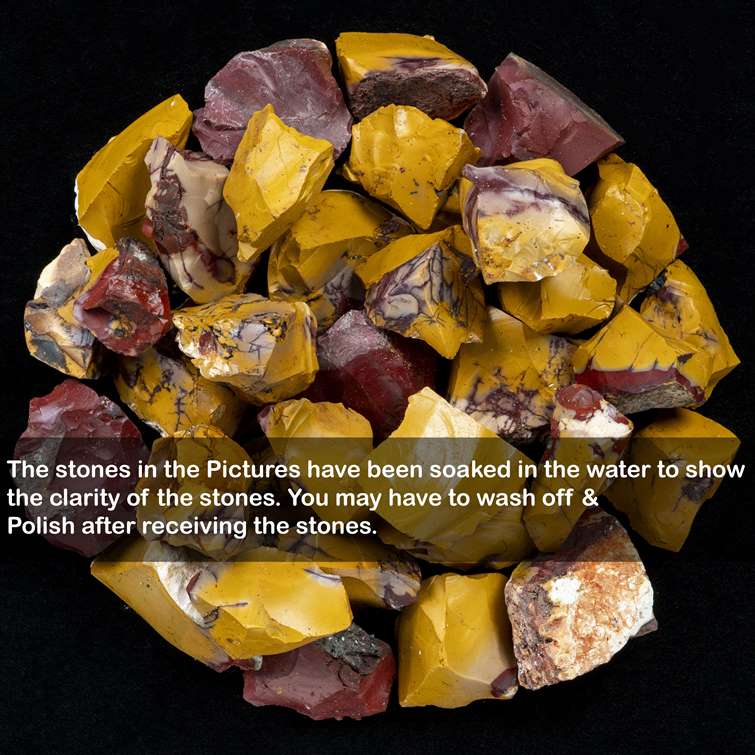 Mookaite Jasper Rough/Raw Crystal for Tumbling Chakra Balancing - TheIndianHand 
