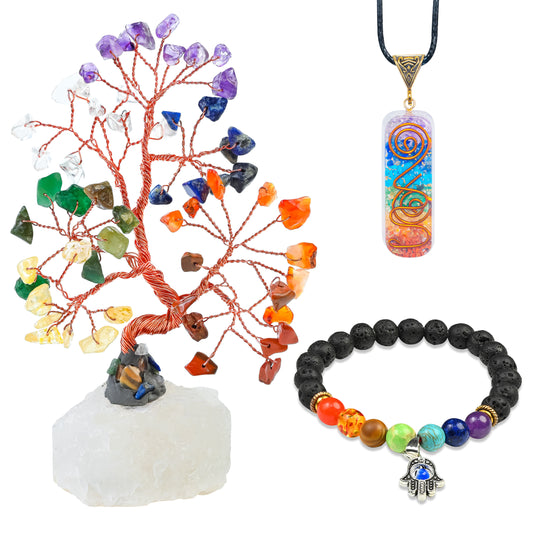 Divine Aura Combo (7 Chakra, Peace & Abundance)
