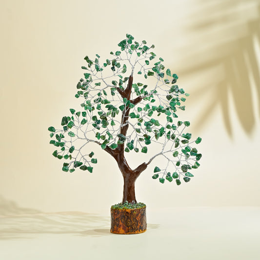 Green Aventurine Gemstone Tree