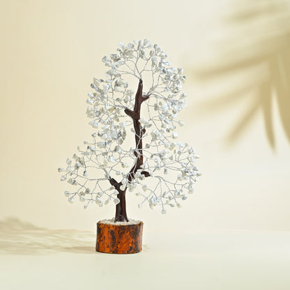 Howlite Crystal Tree of Life – Spiritual Energy Gift for Meditation & Office Décor