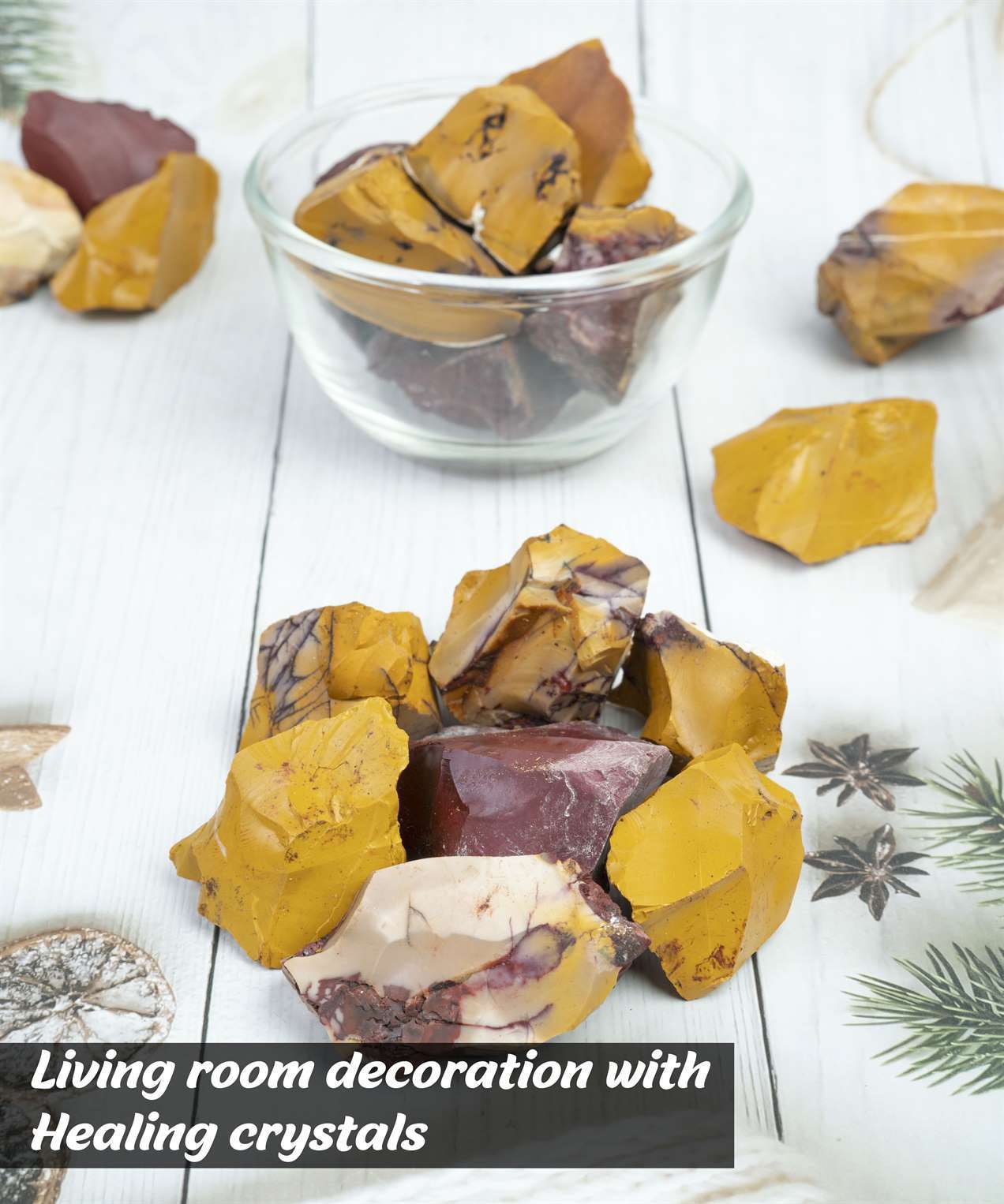 Mookaite Jasper Rough/Raw Crystal for Tumbling Chakra Balancing - TheIndianHand 