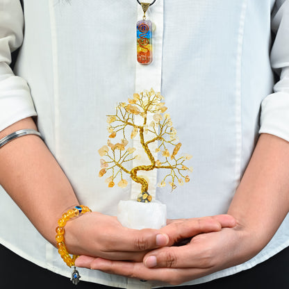 Golden Glow Combo (Citrine, Wealth & Positivity)