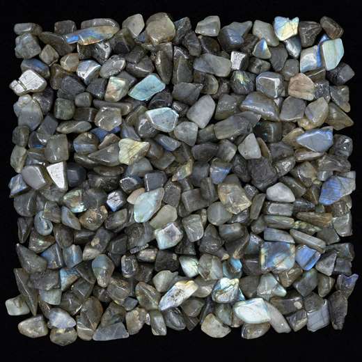 Labradorite Crystal Chips Stone - TheIndianHand 