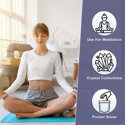 Lepidolite Crystal Heart Shape Stone - Calm and Balance - TheIndianHand 
