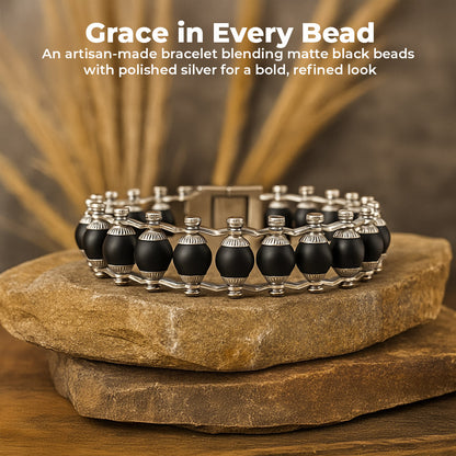 Karungali Ebony Wood Healing Bracelet for Men & Women – Energizing Beads for Meditation, Chakra Alignment & Spiritual Wellness | Unisex