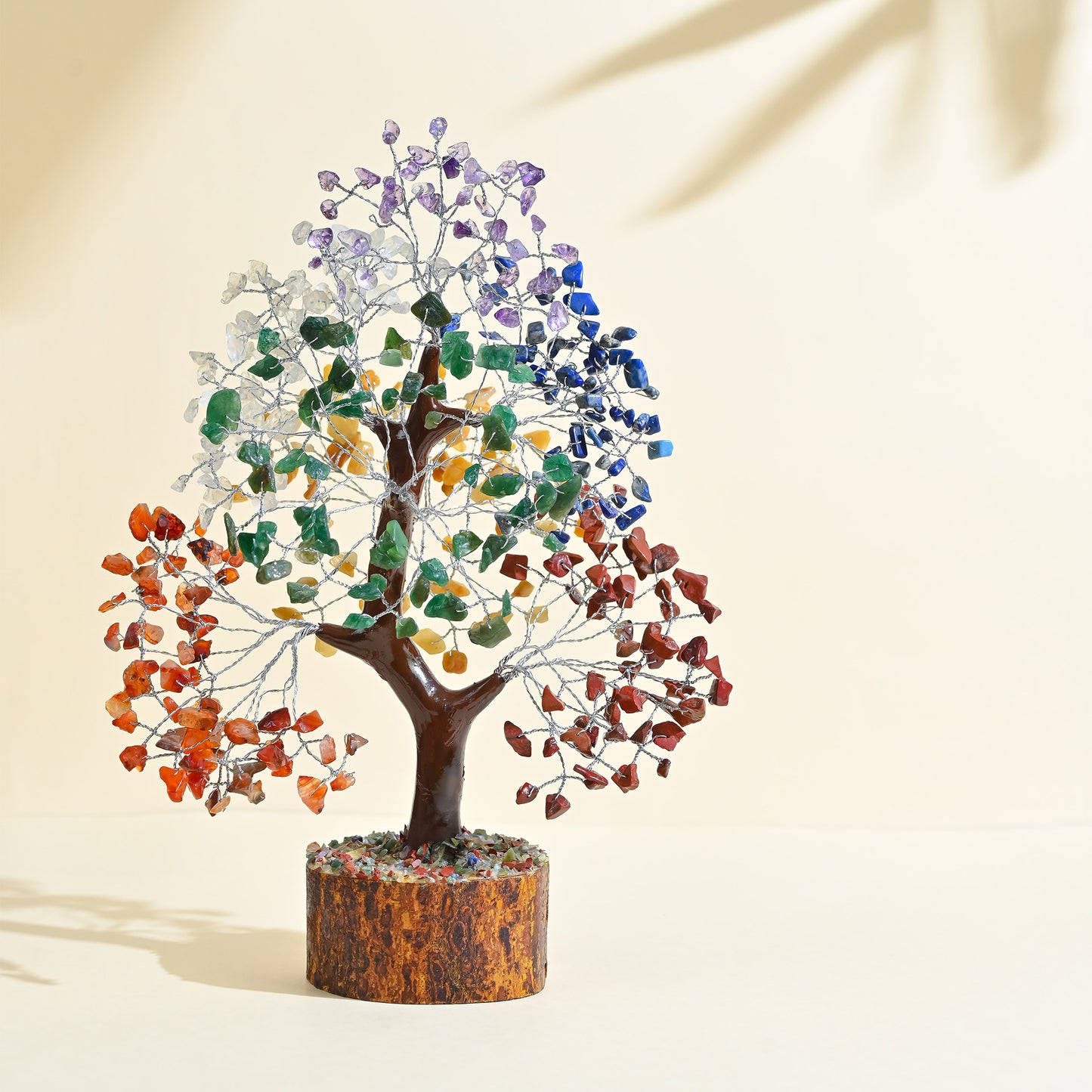 7 Chakra Crystal Tree for Positive Energy, (300 Beads)