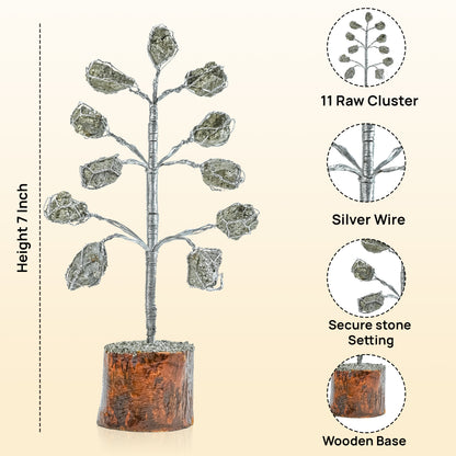 Pyrite Tree for Wealth Attraction and Aura Cleansing