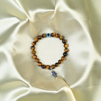 Tiger Eye Healing Bracelet – Attract Success, Focus & Positive Energy