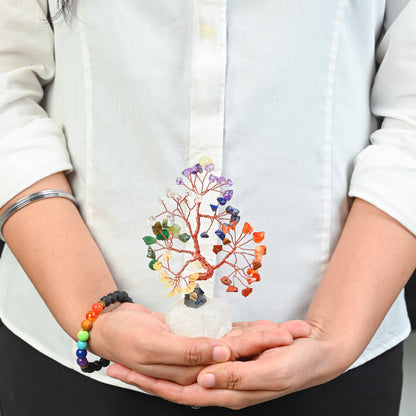 🌈 Rakhi Special 7 Chakra Crystal Gift Combo – A Healing Set for Protection, Balance & Positivity | Flat 30% OFF!
